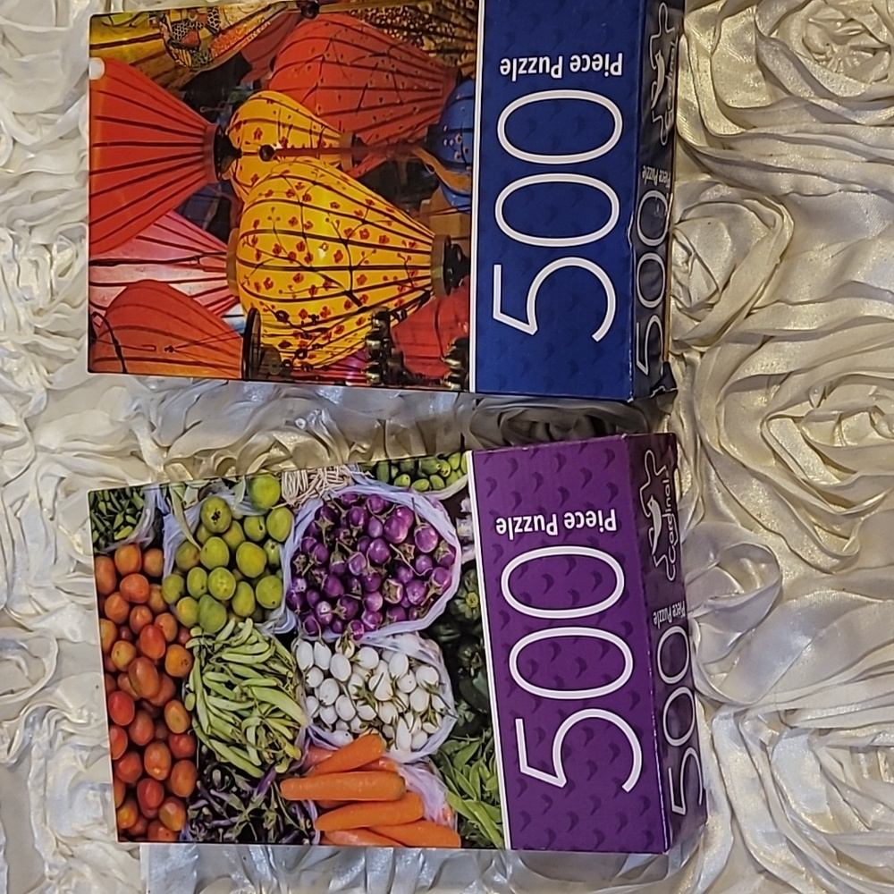 Puzzles 2 Boxes - 500pc Puzzle Each